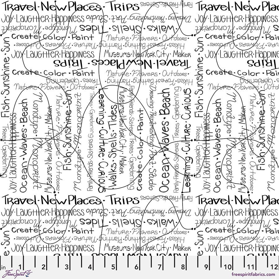 Going Places - White ll Writing on the Wall ll Multi Artist Collab