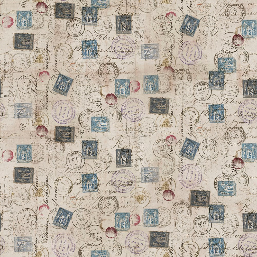 Correspondence - Taupe II Electic Elements II Tim Holtz