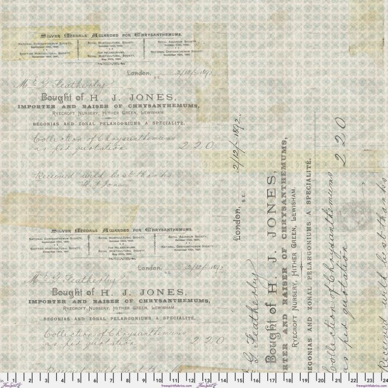 Horticulture - Aqua II Electic Elements II Tim Holtz