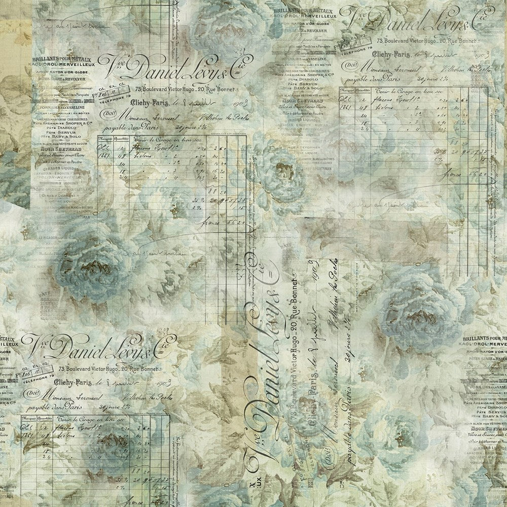 Receipt - Aqua II Electic Elements II Tim Holtz