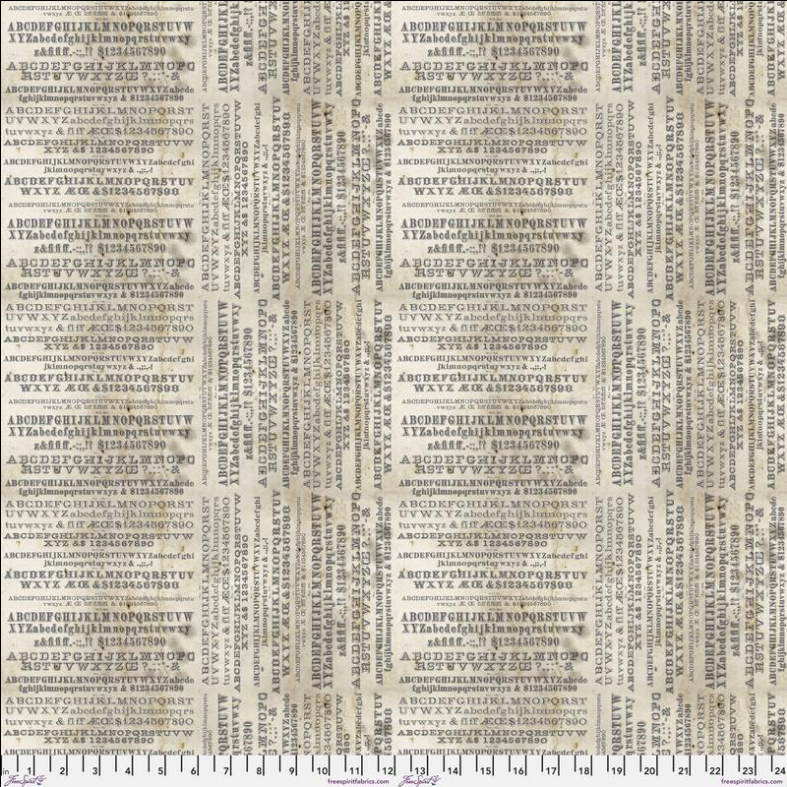 Typography - Parchment II Monochrome II Tim Holtz