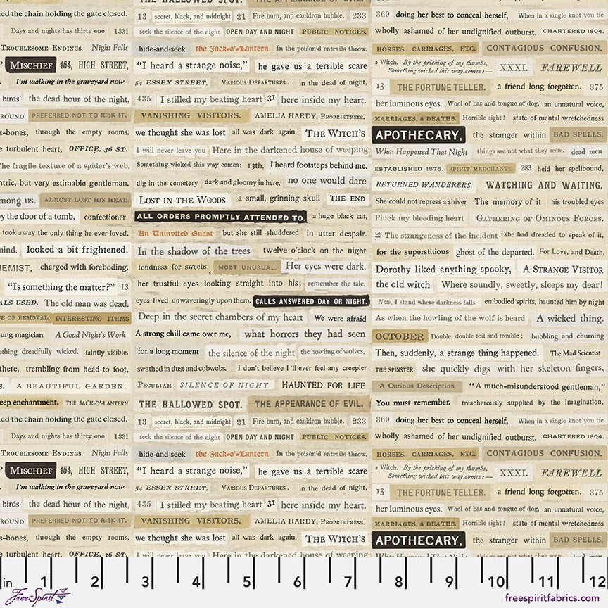 Creepy Clippings - Neutral ll Laboratory ll Tim Holtz