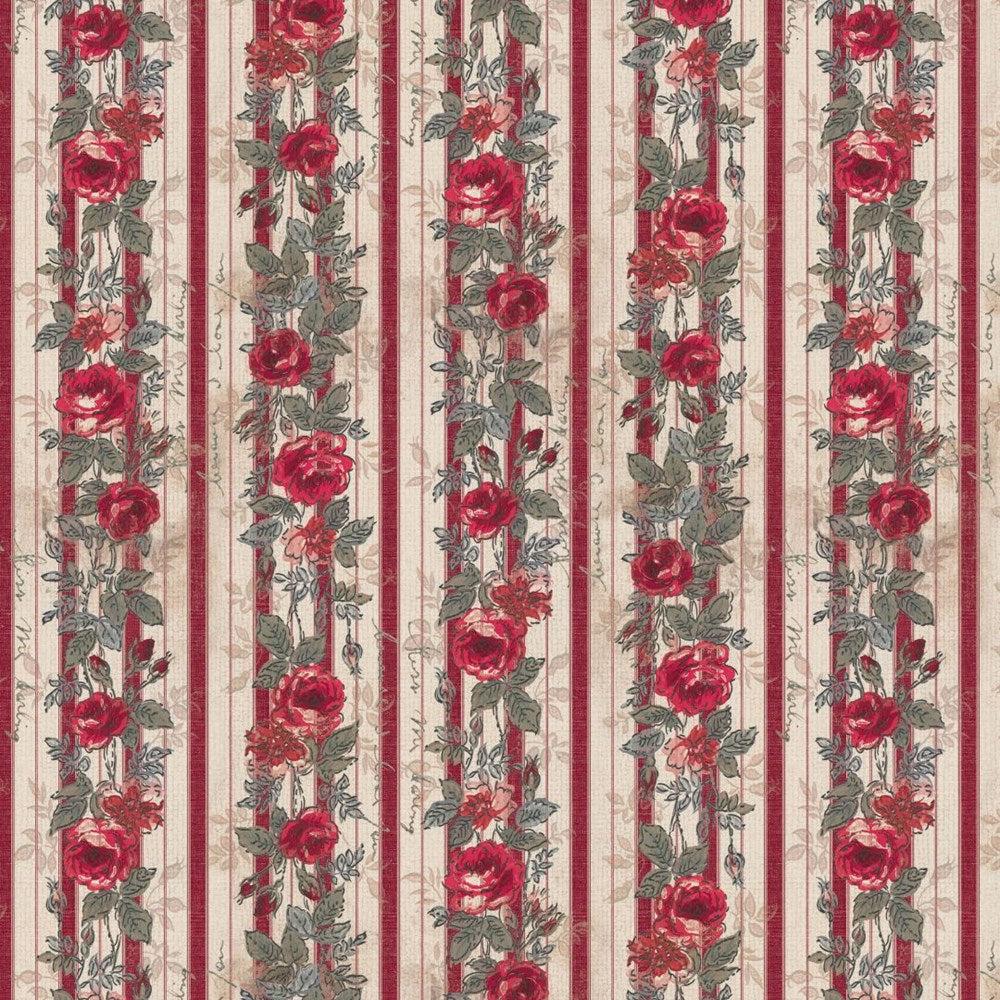 Red Wallpaper - Red || Palette Curated || Tim Holtz Eclectic Elements