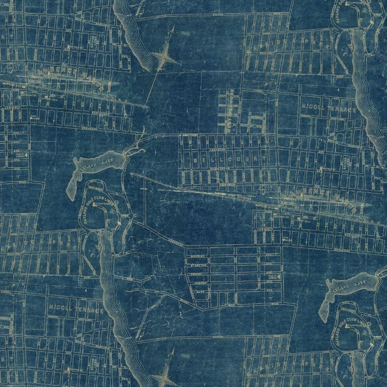 Blue Map - Blue || Palette (Blue) || Tim Holtz