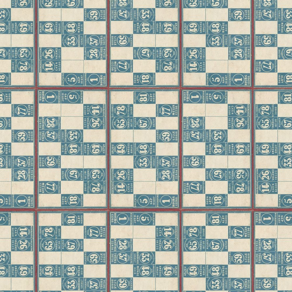 Blue Numbers - Blue || Palette Curated || Tim Holtz Eclectic Elements