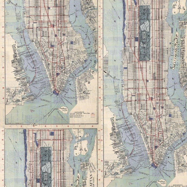 Indigo Map - Indigo || Palette (Indigo) || Tim Holtz