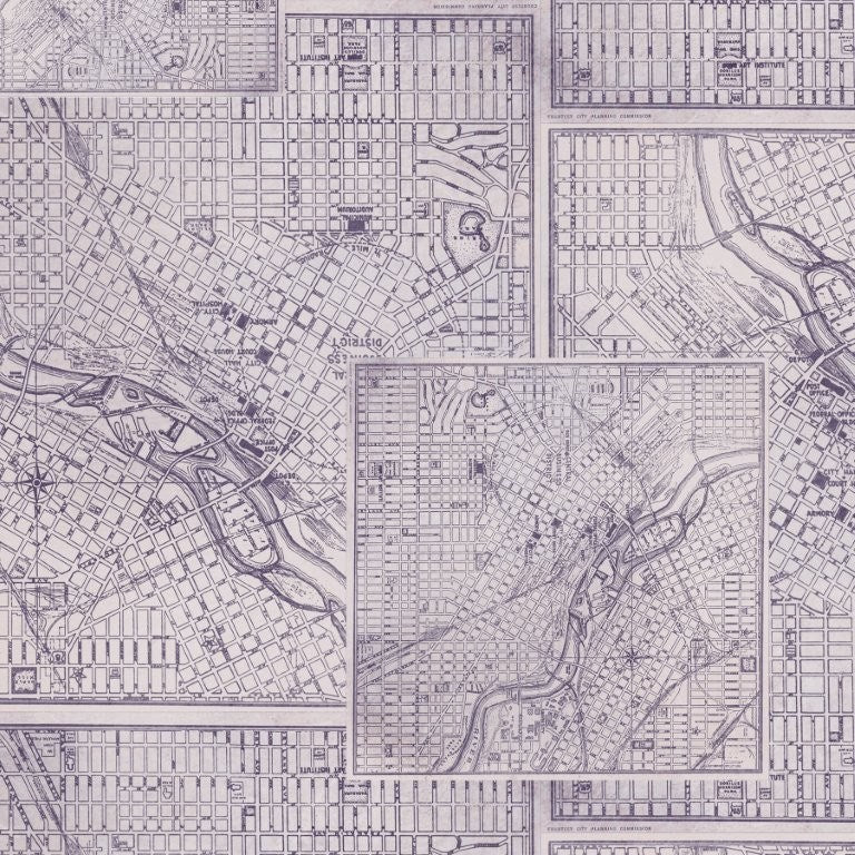 Purple Map - Purple || Palette [Purple] || Tim Holtz Eclectic Elements