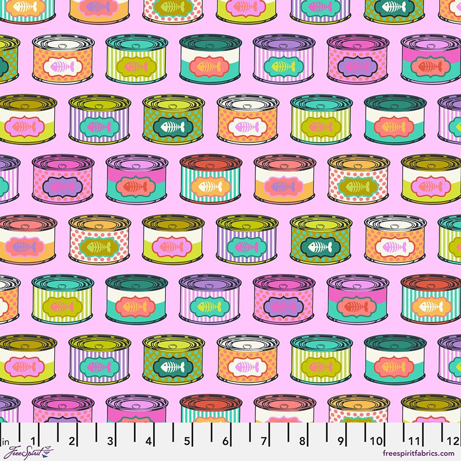 Cat Snacks - Electroberry ll Tabby Road ll Tula Pink
