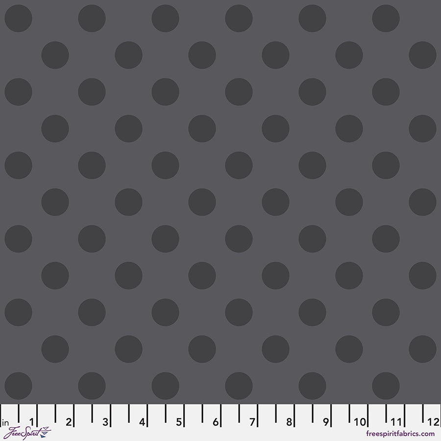 Pom Pom - Carbon || True Colors || Tula Pink