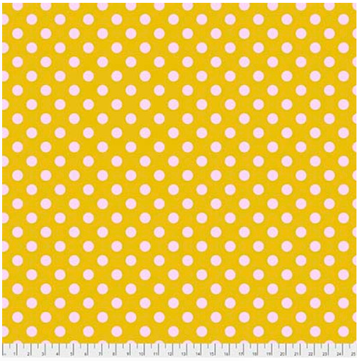 Pom Poms - Marigold II True Colours II Tula Pink