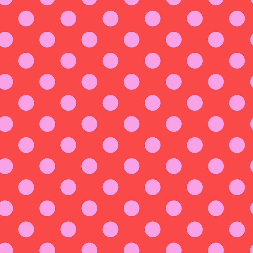 Pom Poms - Poppy II True Colours II Tula Pink