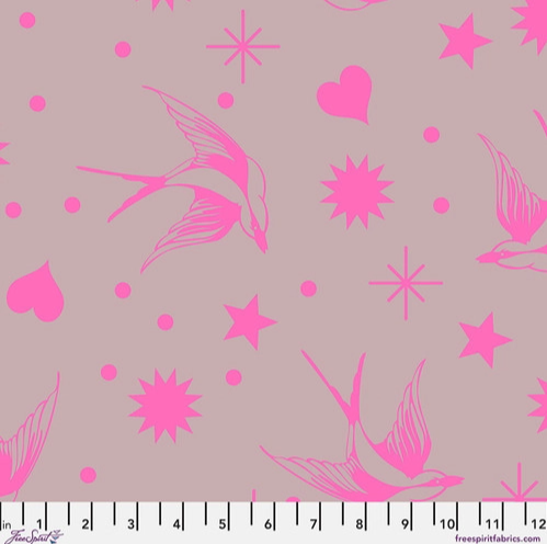 Neon Fairy Flakes - Cosmic II True Colours II Tula Pink