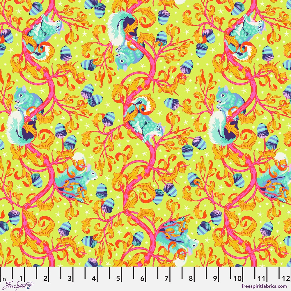 Oh Nuts - Glow II Tiny Beasts II Tula Pink