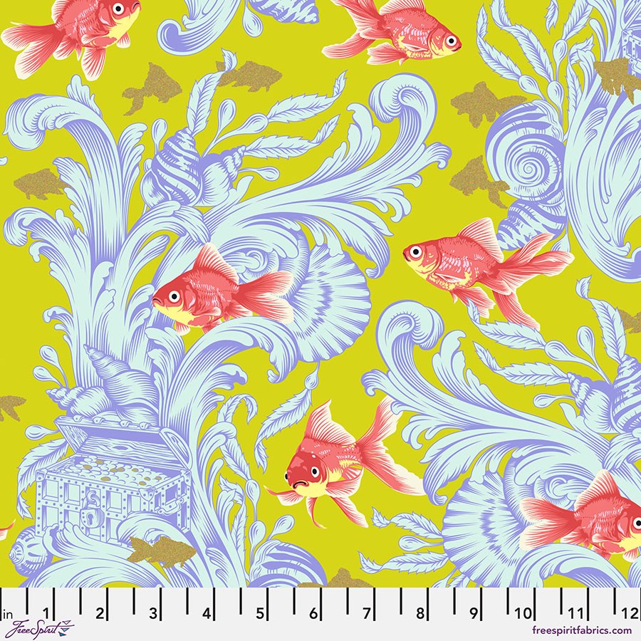 Treading Water - Clover II Besties II  Tula Pink