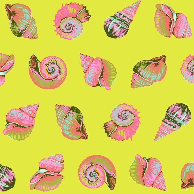 Lil Shelly - Seagrass || Floral Reef || Tula Pink