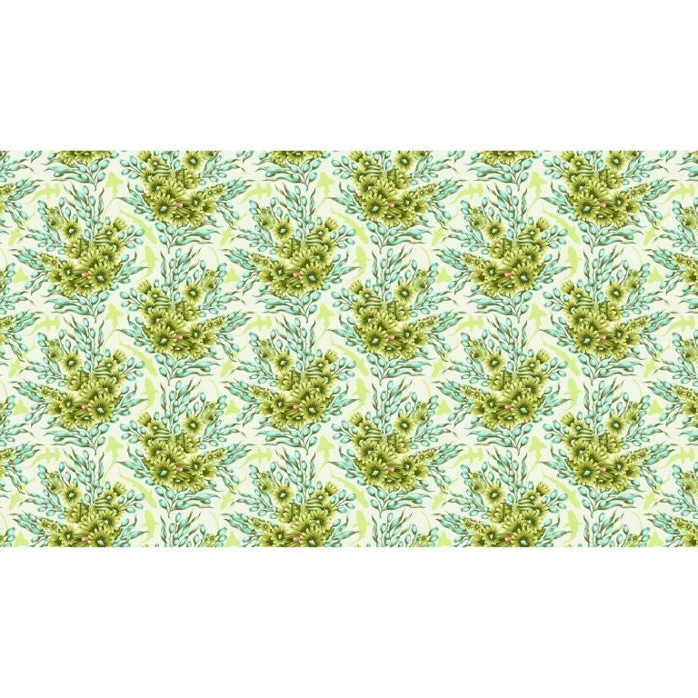 Shadow Sharks - Seagrass || Floral Reef || Tula Pink