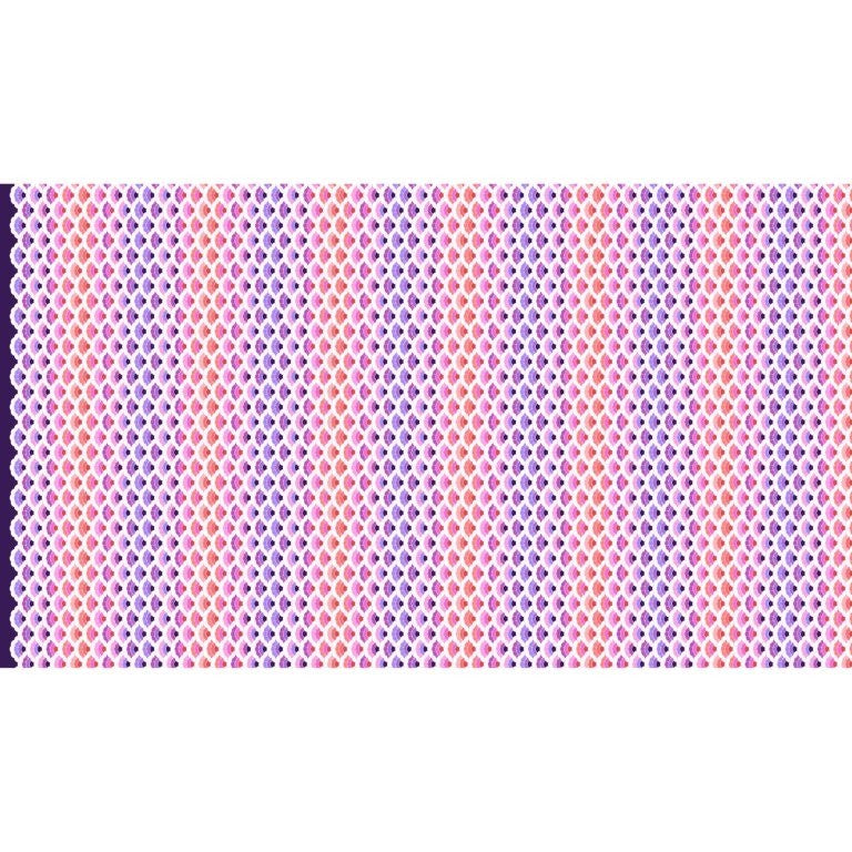 Aquatic Lace - Ultraviolet || Floral Reef || Tula Pink