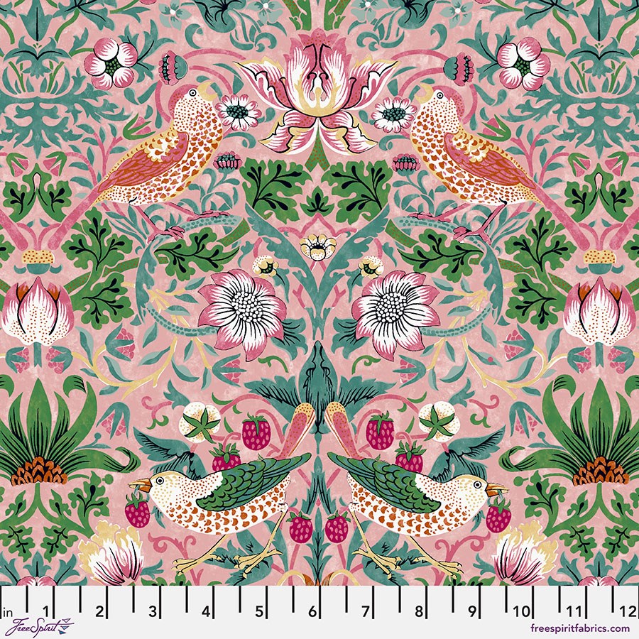 Strawberry Thief - Blush || Bedford Park || Morris & Co.