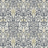 Snakeshead - Charcoal || Morden by Morris & Co. || Kaffe Fassett Collective