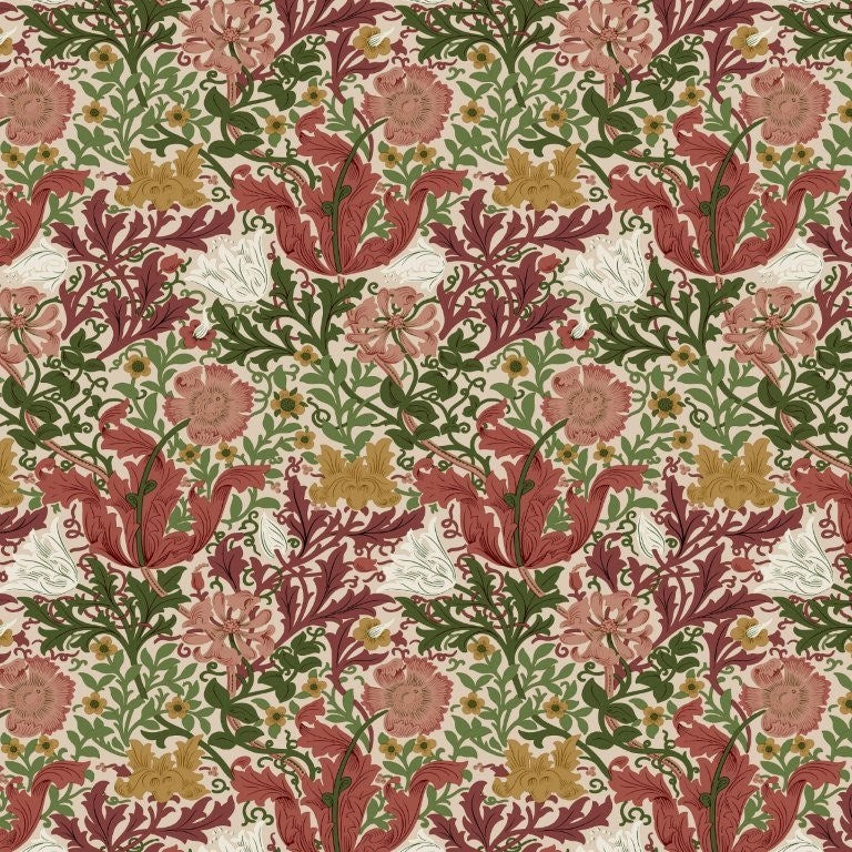Compton - Rose || Suffolk Holiday Collection || Morris & Co.