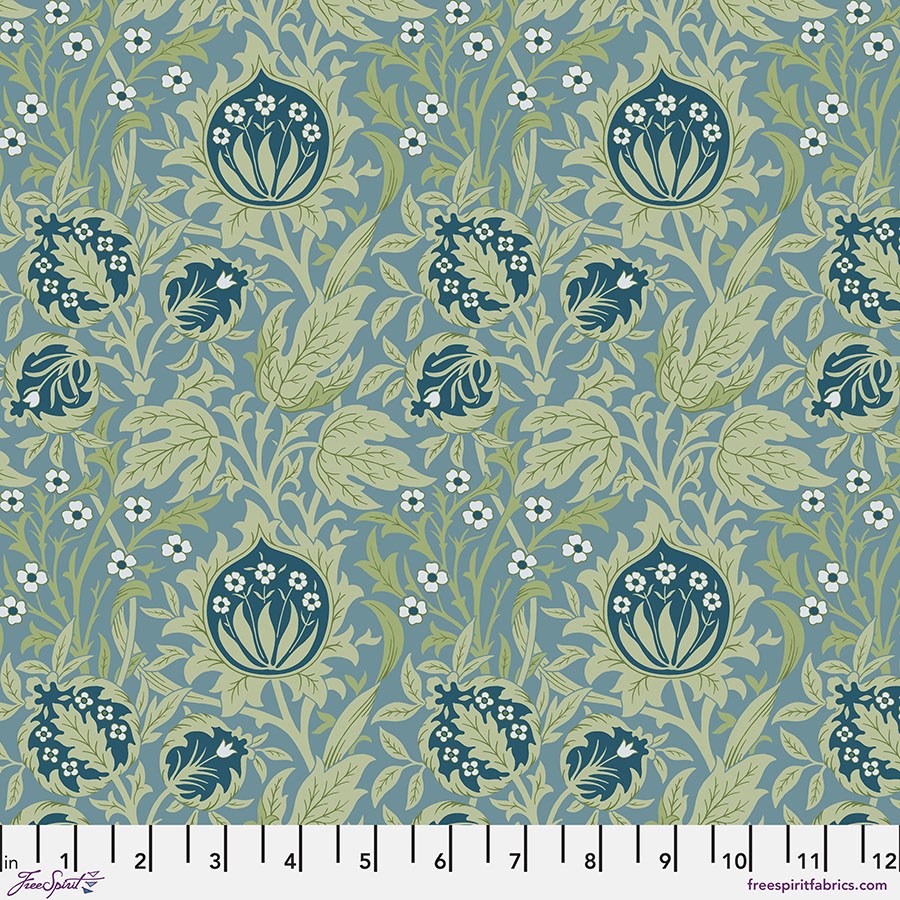 Elmcote - Dearle Blue ll Emery Walkers House ll Morris and Co