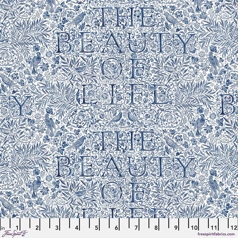 The Beauty of Life - Indigo ll Emery Walkers House ll Morris and Co