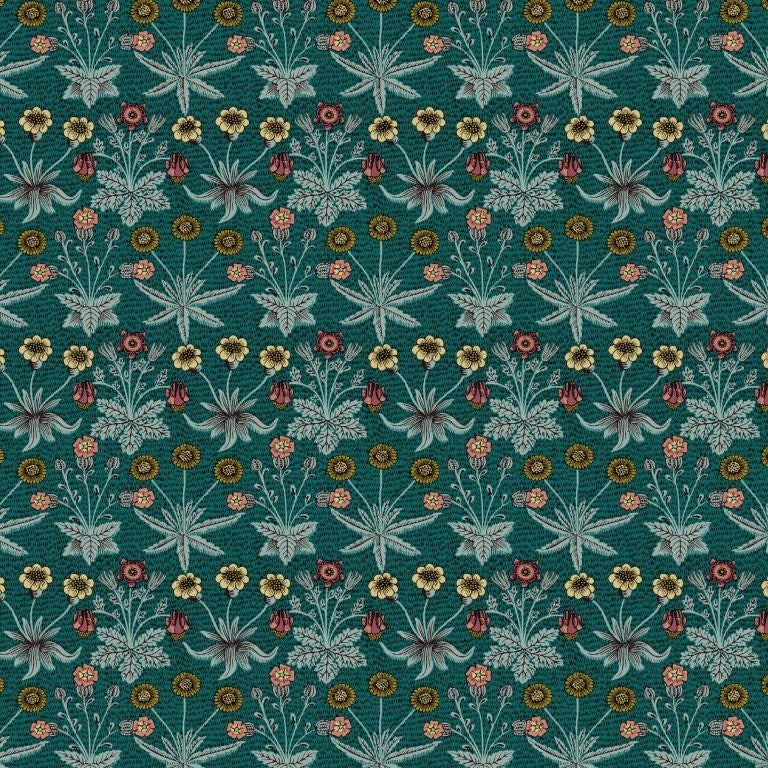 Daisy Fields - Teal || Lodden || Morris & Co.