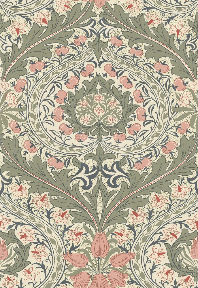 Merton - Olive || May Morris || Morris & Co.