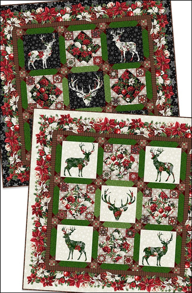 Winter Enchantment - Deer  || Quilt Pattern || In the Beginning