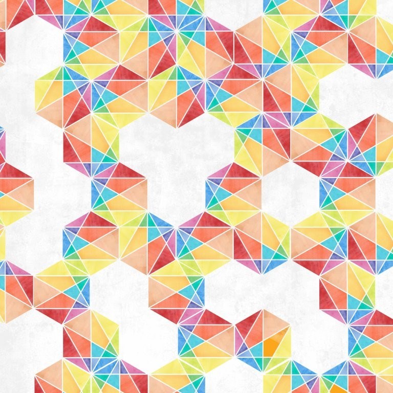 Prismatic - Polychrome || Hue 108&quot; Quilt Back || Giucy Giuce