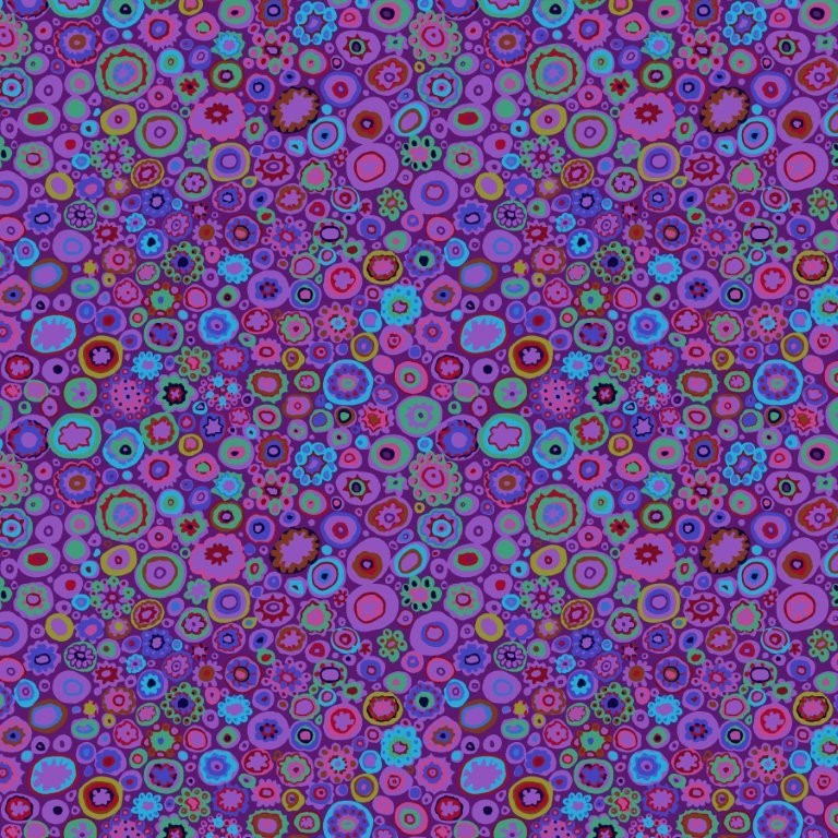 Paperweight - Purple || Quilt Backs || Kaffe Fassett