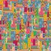 Free Patch Riviera - Bright || Riviera 108" Quilt Back || Odile Bailloeul