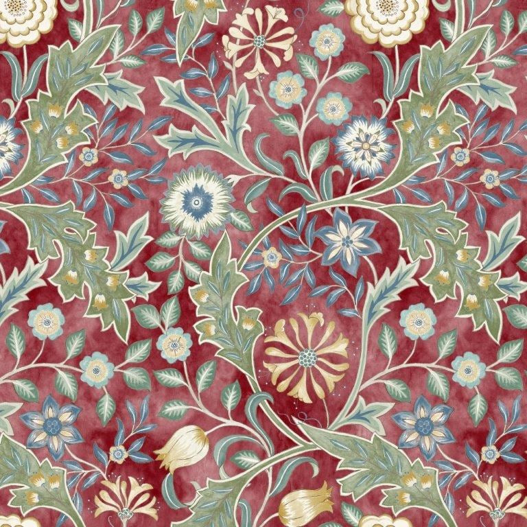 Wilhelmina - Crimson || The Oxford Holiday Collection || Morris & Co.