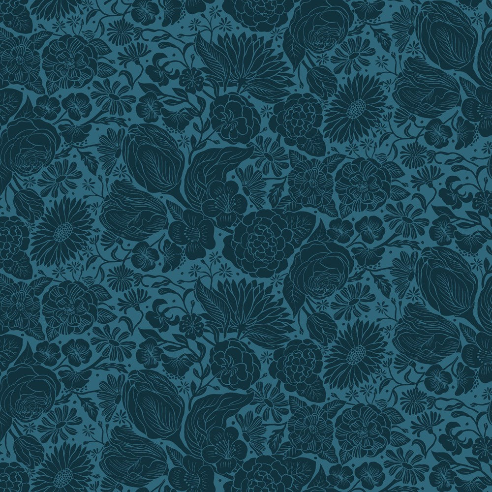 FLORAL - BLUE ll FOLKTALE ll Figo