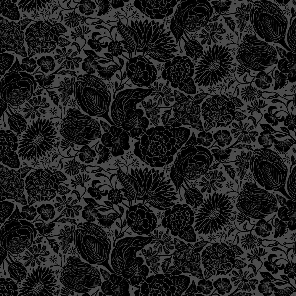 FLORAL - BLACK ll FOLKTALE ll Figo
