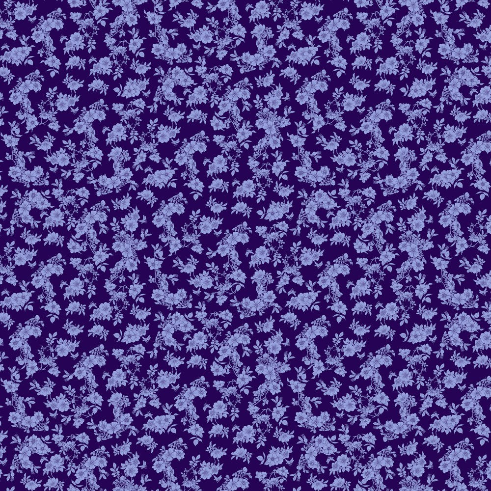 TONAL FLORAL - BLUE || ROSA || FIGO Studio