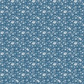 MARIGOLD - NAVY || FLORAL ROMANCE || FIGO Studio