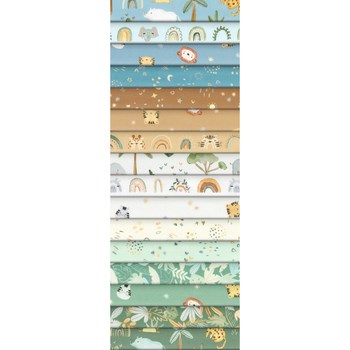 RU-1414-40 || 2.5" STRIPS || THE WILD ONES ROLL UPS || Robert Kaufman