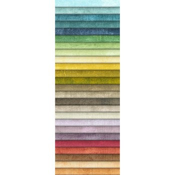 RU-1415-40 || 2.5" STRIPS || CHALK AND CHARCOAL - SONOMA ROLL UPS || Robert Kaufman