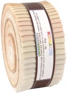 RU-428-40 PC KONA COTTON NOT QUITE WHIT || Kona Cotton || ROLL UPS