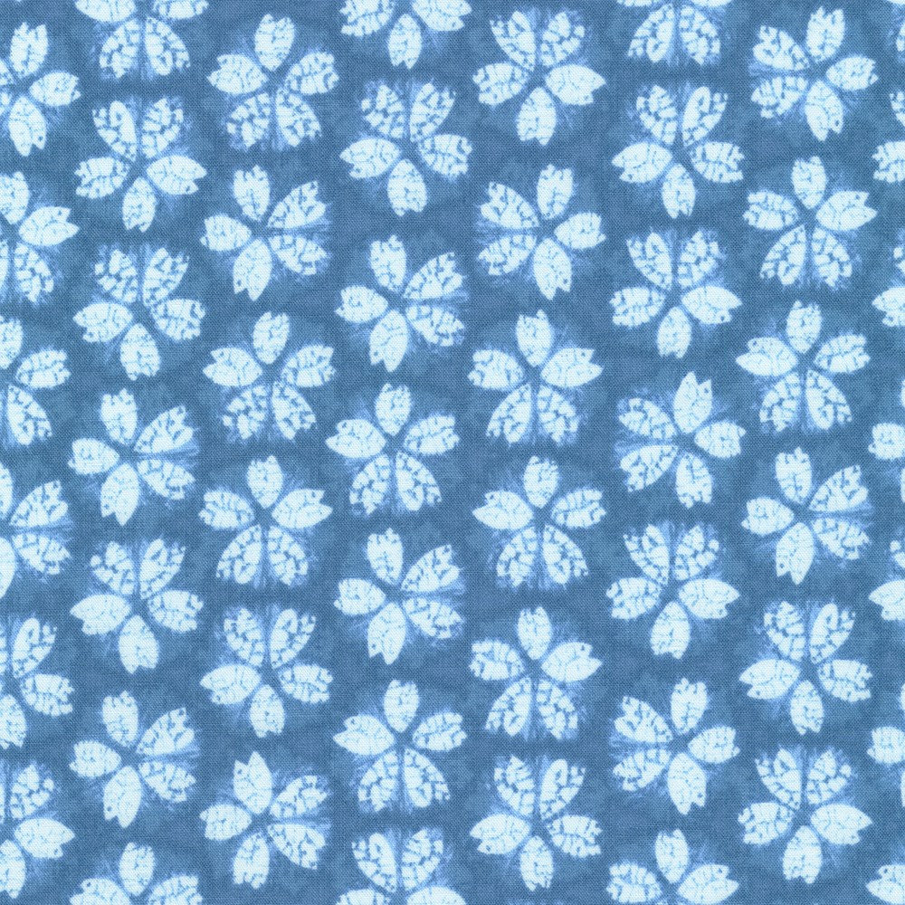 SB-850257D8-3 || BLUE || SHIBORI BLUES || Robert Kaufman