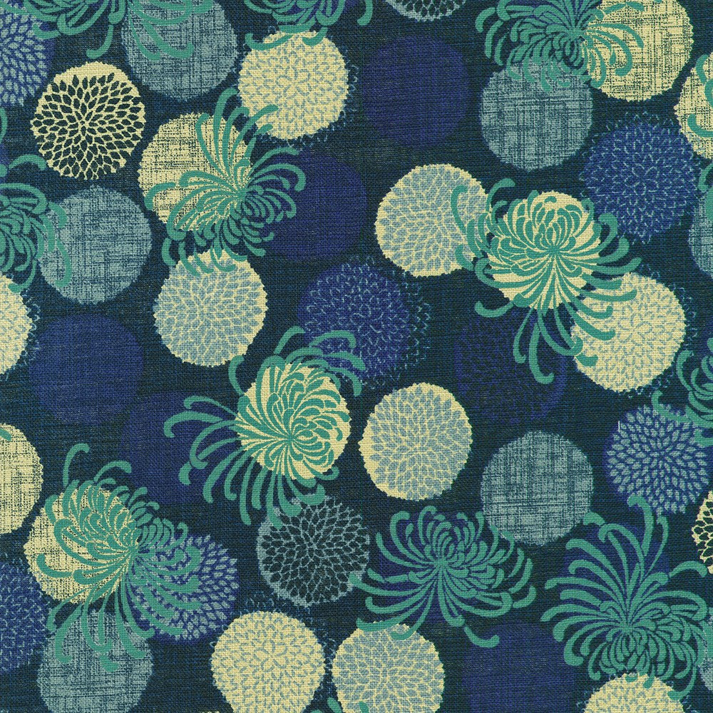 NARA HOMESPUN || NAVY || Sevenberry