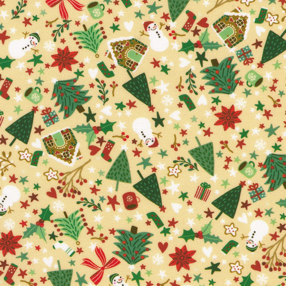 SRKD-23906-13 || TAN || TINY TIDINGS || Robert Kaufman