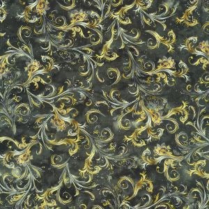 SRKD-24105-184 || CHARCOAL || STARDUST || Robert Kaufman