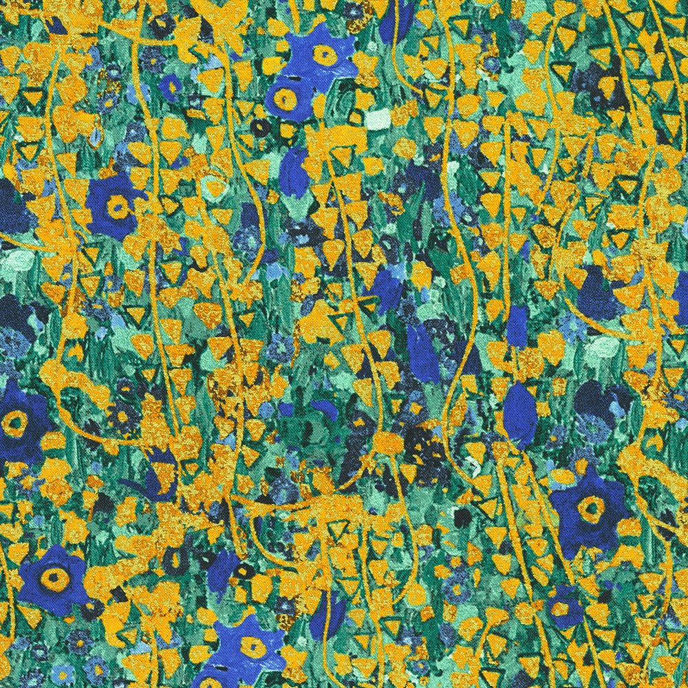 SRKDM-22727-72 || COBALT || GUSTAV KLIMT || Robert Kaufman