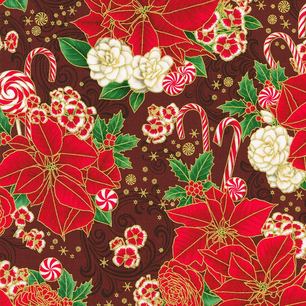 HOLIDAY FLOURISH-PEPPERMINT TWIST || CRANBERRY ||