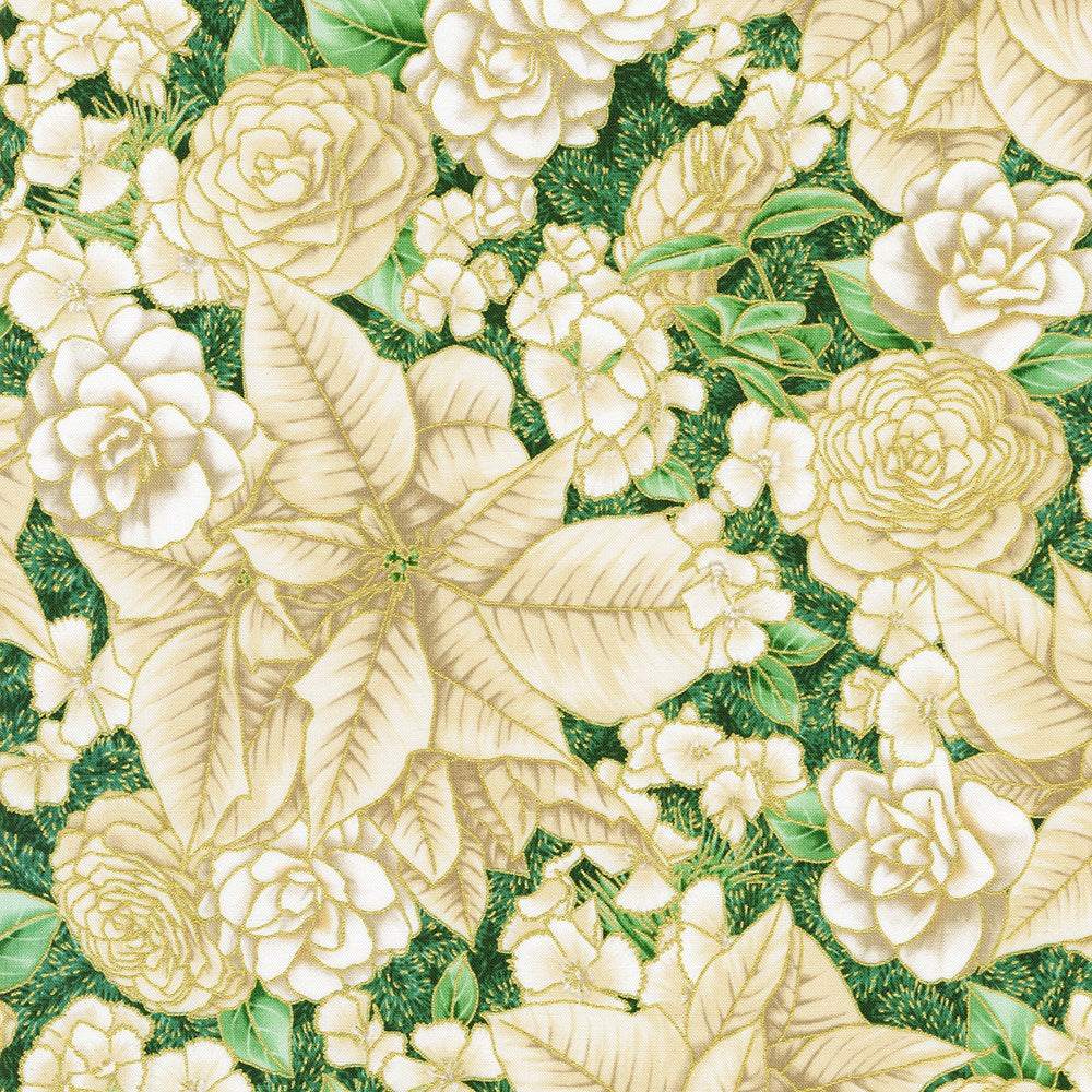 HOLIDAY FLOURISH-PEPPERMINT TWIST || CREAM ||