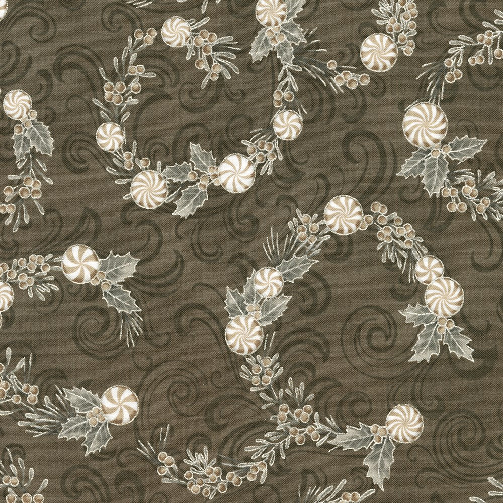 HOLIDAY FLOURISH-PEPPERMINT TWIST || SUEDE ||