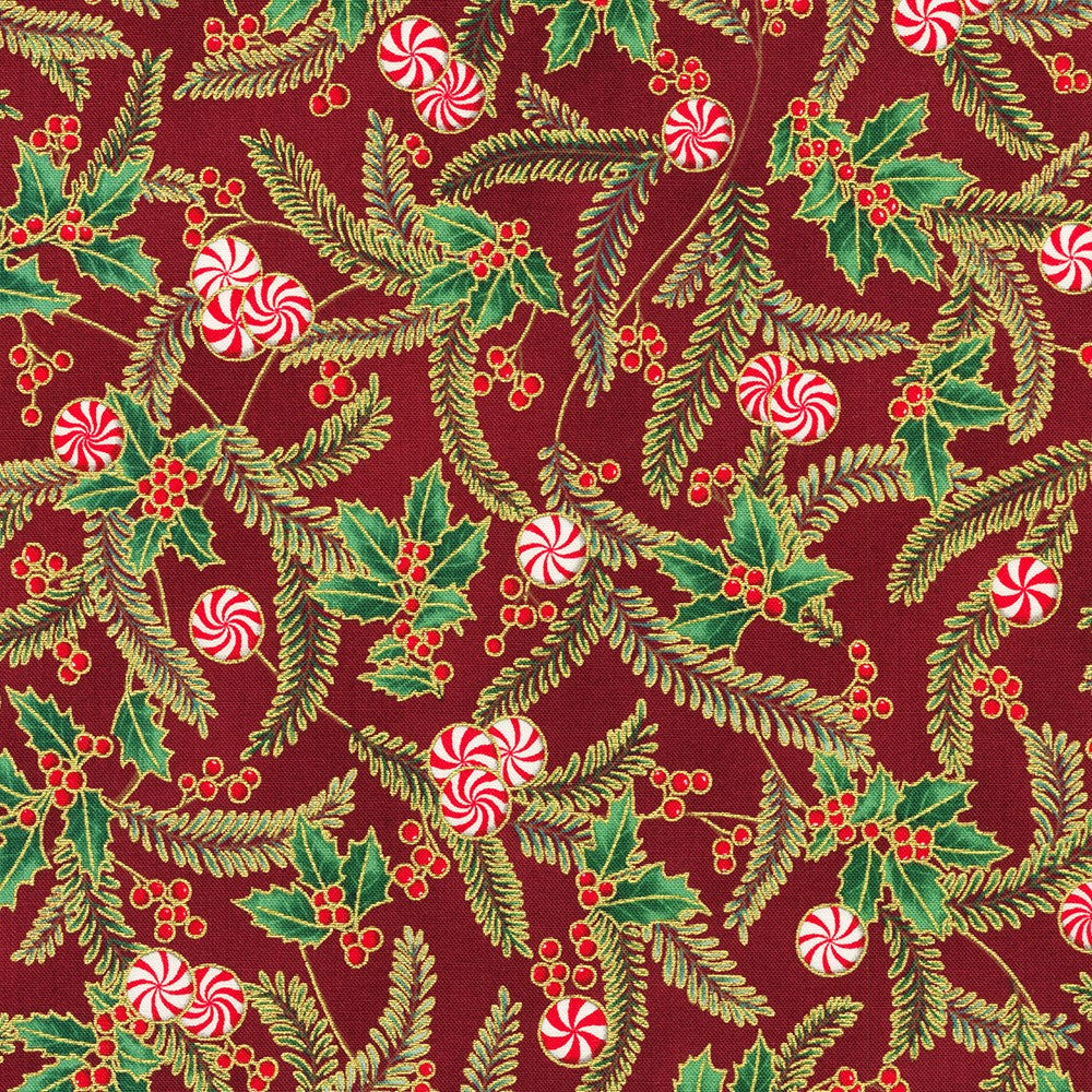 HOLIDAY FLOURISH-PEPPERMINT TWIST || CRANBERRY ||