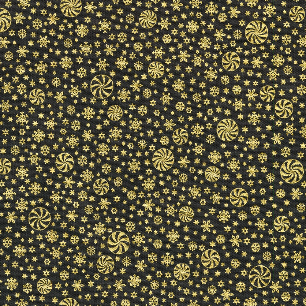 HOLIDAY FLOURISH-PEPPERMINT TWIST || BLACK ||